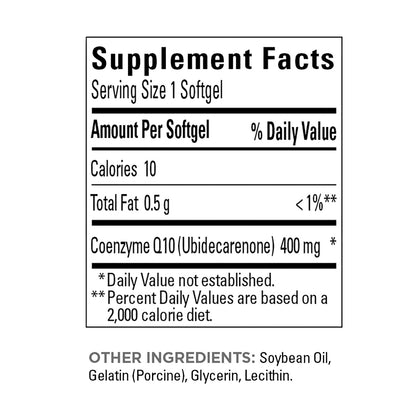 Nature Made Coq10 400 Mg., 90 Softgels