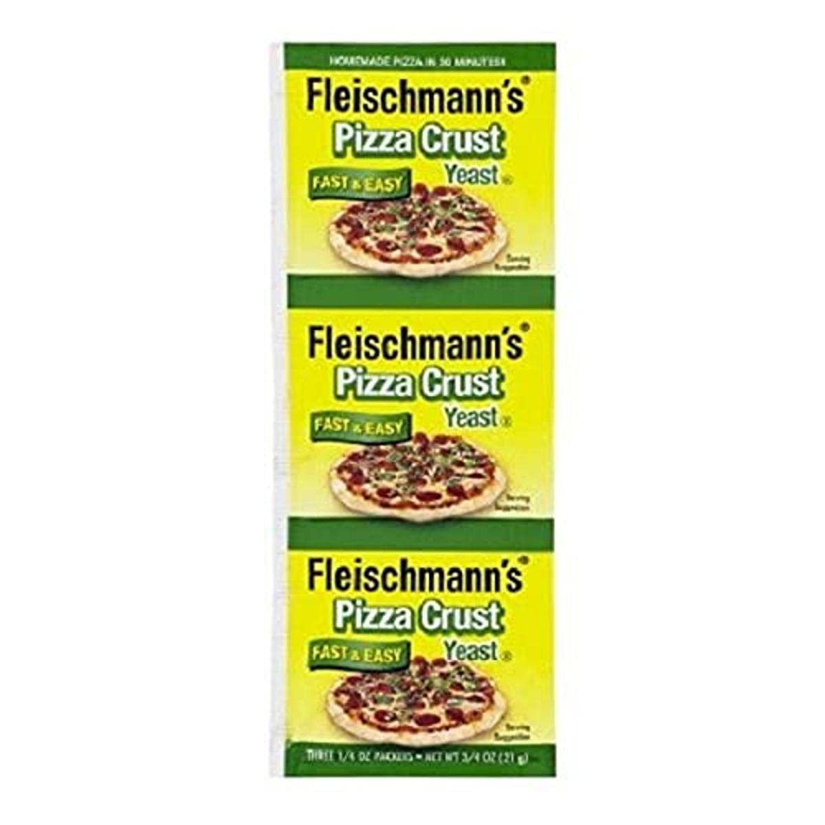 Fleischmann'S Pizza Crust Yeast, 0.75 Ct Case of 24