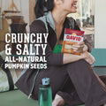 DAVID Roasted and Salted Pumpkin Seeds, 5 Oz