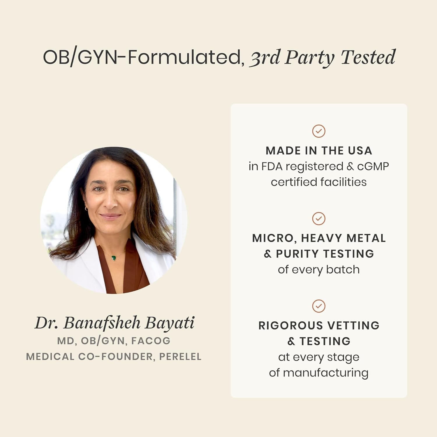 Perelel Conception Support Pack, Prenatal Multivitamin with DHA Omega 3, COQ10 & Folate, Supports Fertility Wellness for Women, Soy & Gluten Free, Non GMO, 30 Daily Pill Packs