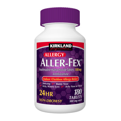 Kirkland Signature Aller-Fex Antihistamine 180 Mg., 180 Tablets