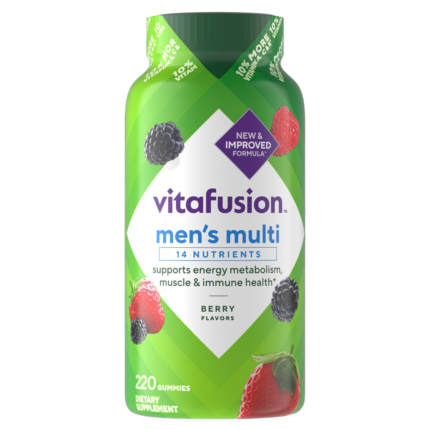 Vitafusion Men'S Multivitamin Gummies, 220 Gummies