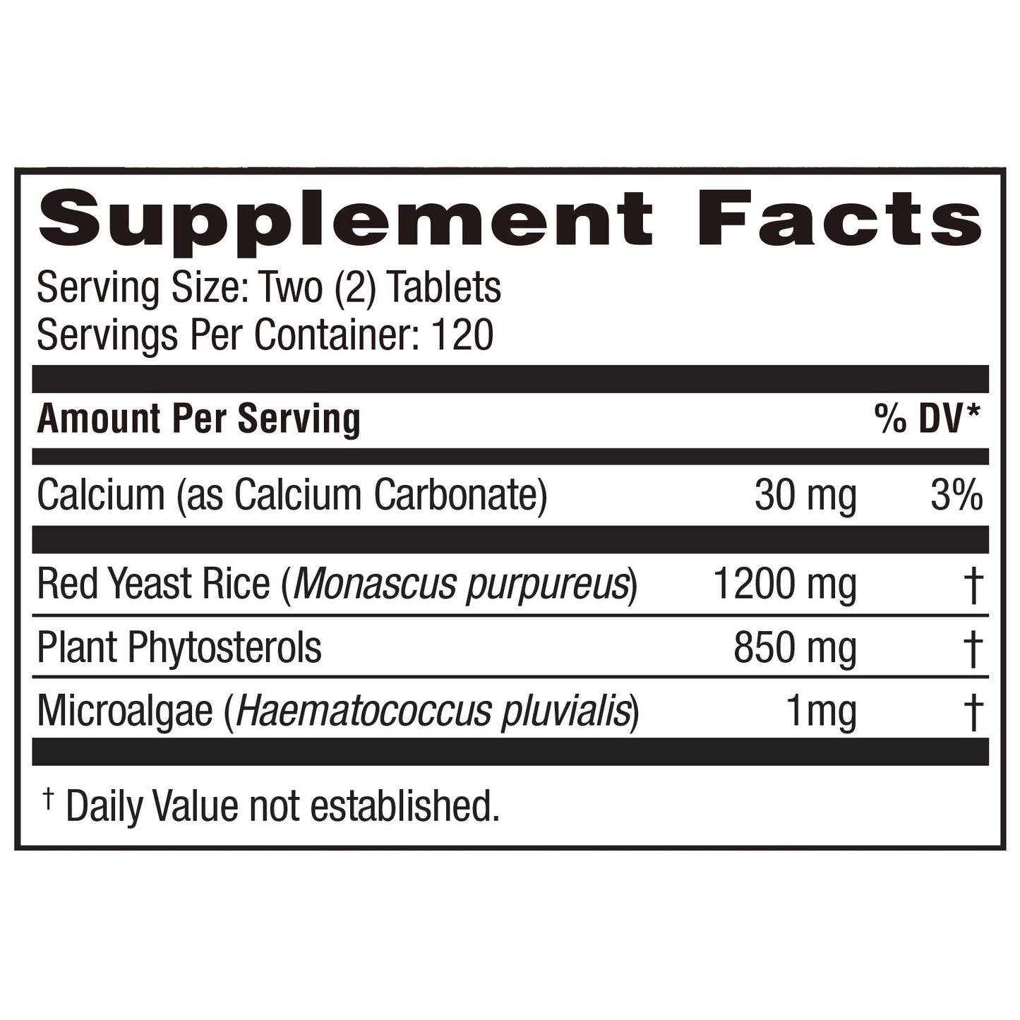 Weider Red Yeast Rice plus 1200 Mg, 240 Tablets