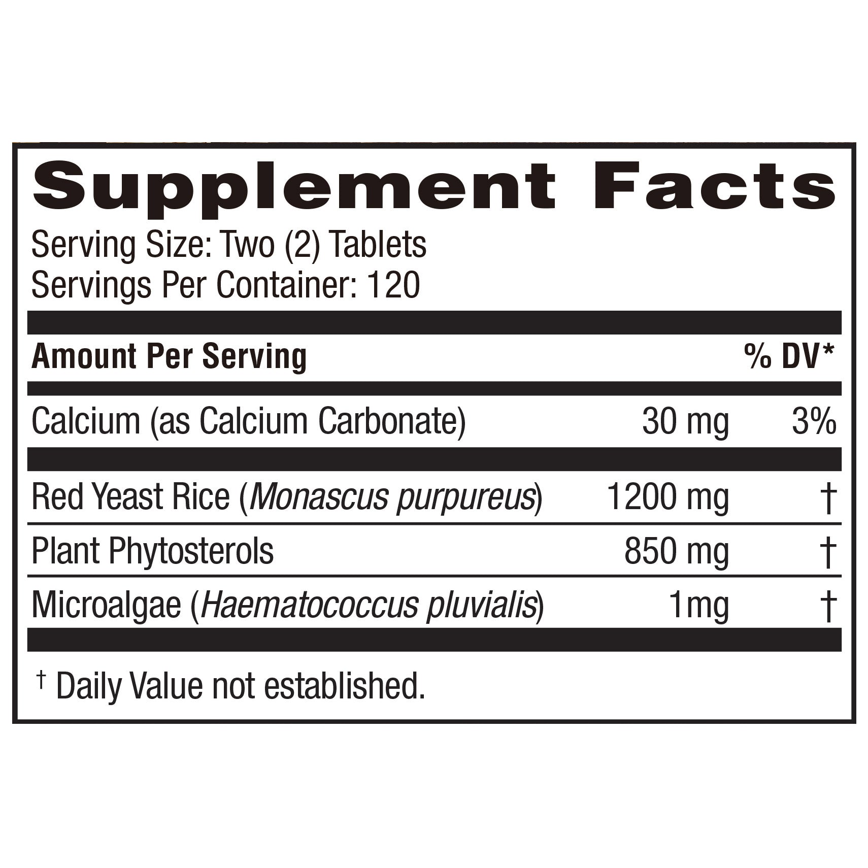 Weider Red Yeast Rice plus 1200 Mg, 240 Tablets