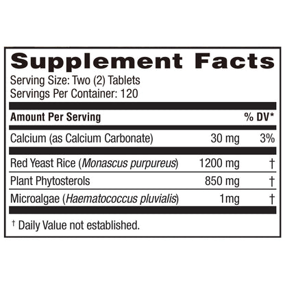 Weider Red Yeast Rice plus 1200 Mg, 240 Tablets