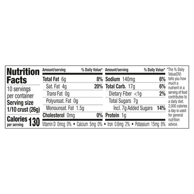 Keebler Ready Pie Crust, Graham Cracker, 10 In. (Pack of 1)