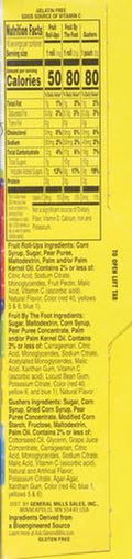 Fruit Roll-Ups, Fruit by the Foot, Gushers, Snacks Variety Pack, 16 Ct