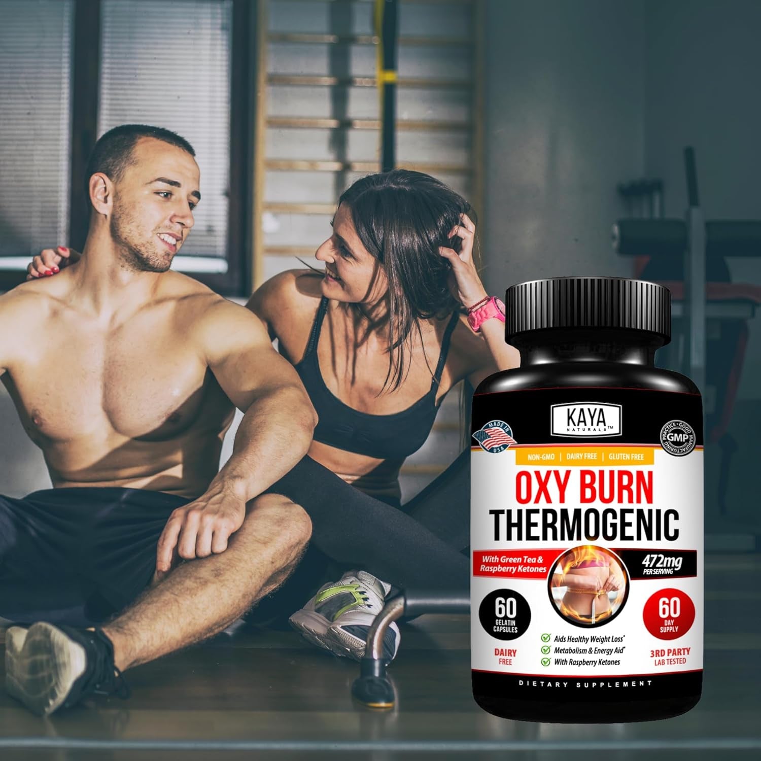 Naturals Supreme  -  Pills Women & Men - Appetite Suppressant Supplement - Powerful Thermogenic Diet Pills - Natural Energy Boost Oxy Burn 60 Count