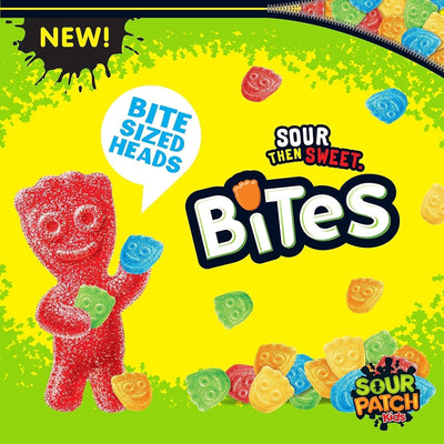 SOUR PATCH KIDS Bites Original Soft & Chewy Candy, 12 Oz