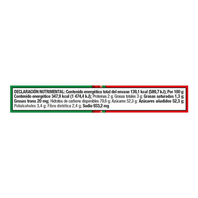 Lucas Skwinklote Watermelon Flavor Sweet and Sour Candy Strip, 1.41Oz - 6 Pieces Pack for Treats, Snack, Parties, Piñatas