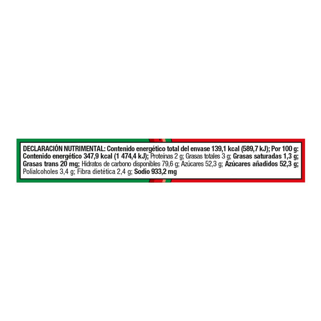Lucas Skwinklote Watermelon Flavor Sweet and Sour Candy Strip, 1.41Oz - 6 Pieces Pack for Treats, Snack, Parties, Piñatas