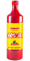 Amor Chamoy Sauce | Bittersweet Flavor | 2,500 Scoville Level Enjoy It with Fruits, Veggies, Snacks, and Drinks | Kosher | 33 Fl Oz Bottle (Pack of 1)