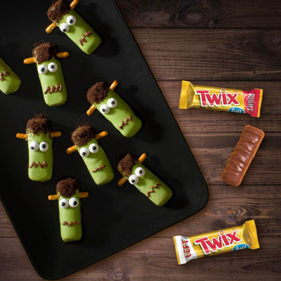 TWIX Fun Size Caramel Cookie Chocolate Candy Bars - 10.83 Oz Bulk Candy Bag