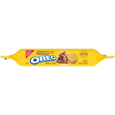 OREO Churro Creme Sandwich Cookies, Limited Edition, 10.68 Oz