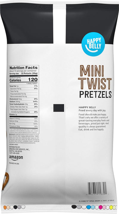 - Mini Twist Pretzels, 1 Pound (Pack of 1)