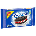 OREO Mega Stuf Chocolate Sandwich Cookies, Family Size, 17.6 Oz