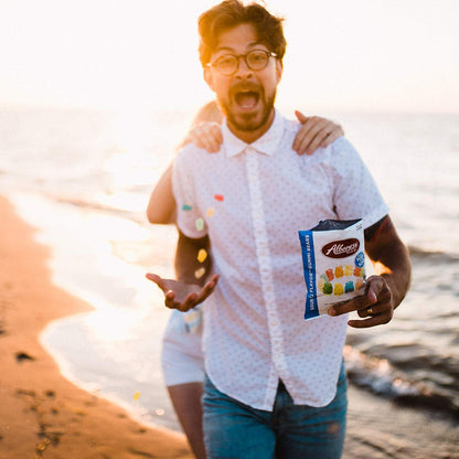 Albanese World'S Best Sour 12 Flavor Gummi Bears, 7Oz Case of 48