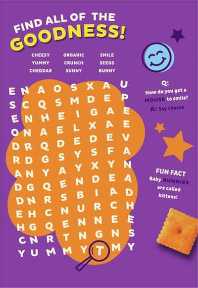 Annie'S Organic Cheddar Squares, Baked Cracker Snacks, 7.5 Oz