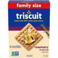 Triscuit Rosemary & Olive Oil Whole Grain Wheat Crackers, Family Size, 12.5 Oz