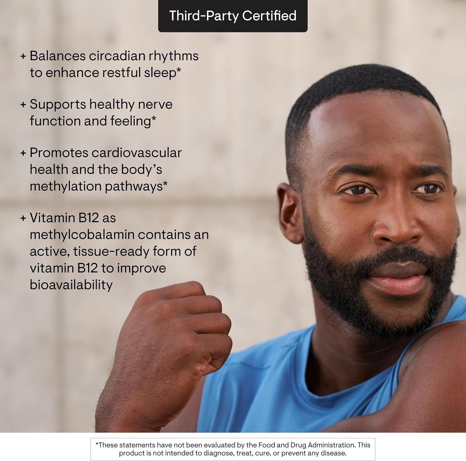 THORNE - Vitamin B12 - as Methylcobalamin - Supports Heart & Nerve Health, Blood Cell Function, Healthy Sleep & Methylation* - Gluten, Dairy & Soy-Free - 60 Servings