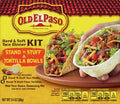 Old El Paso Stand 'N Stuff Shells and Tortilla Bowls, Hard & Soft Taco Dinner Kit, 9.4 Oz.
