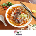 Essence of Lotus Instant Spicy Beef Pho Soup Mix — Ready-To-Eat Flavorful, Restaurant-Quality Pho Broth, Made in the US (Spicy Beef Soup Mix, Single Packet)