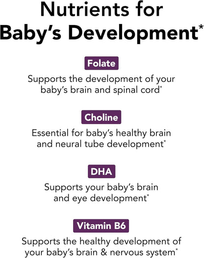 Theralogix Theranatal Complete Prenatal Vitamin Supplement - 91-Day Supply - with DHA, Vitamin D3, Folate, Iodine, Choline, Iron, Vitamin B6 & More - NSF Certified - 182 Tablets & 91 Softgels