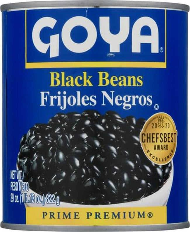 Goya Foods Black Beans, 29 Ounce