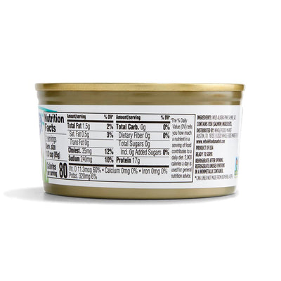365 by , Wild Alaskan Pink Salmon, 6 Ounce