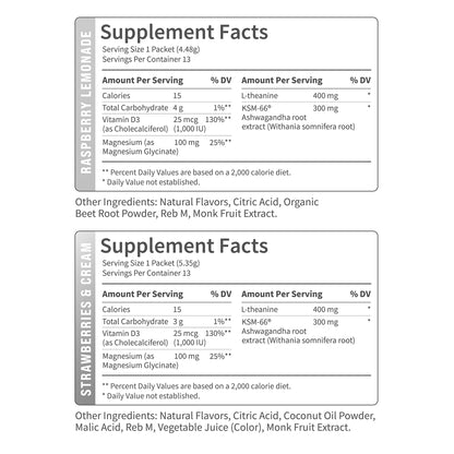 Nello Supercalm Drink Mix, Variety Pack, 26-Ct