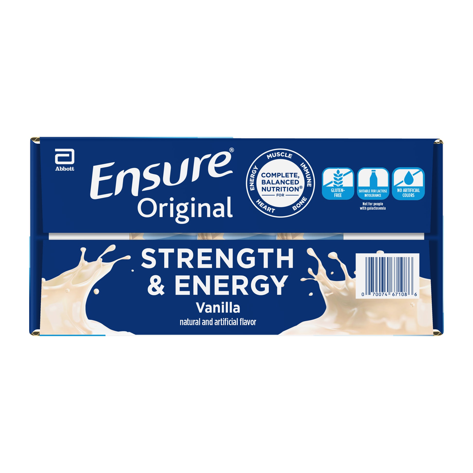 Ensure Original Nutrition Shake, 8 Fl. Oz, 30-Pack, Vanilla