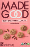Madegood Snickerdoodle Soft Baked Cookies, Organic Snacks, 0.85Oz Each