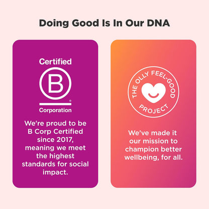 OLLY Women'S Daily Multivitamin Gummy, Vitamins A, D, C, E, Biotin, Folic Acid, Adult Chewable Vitamin, Berry Flavor, 65 Day Supply - 130 Count