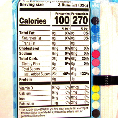 Peep (1 Bag) Easter Blue Marshmallow Bunny Candy - 8 Bunnies per Bag - Gluten & Fat Free - 3 Oz / 85 G