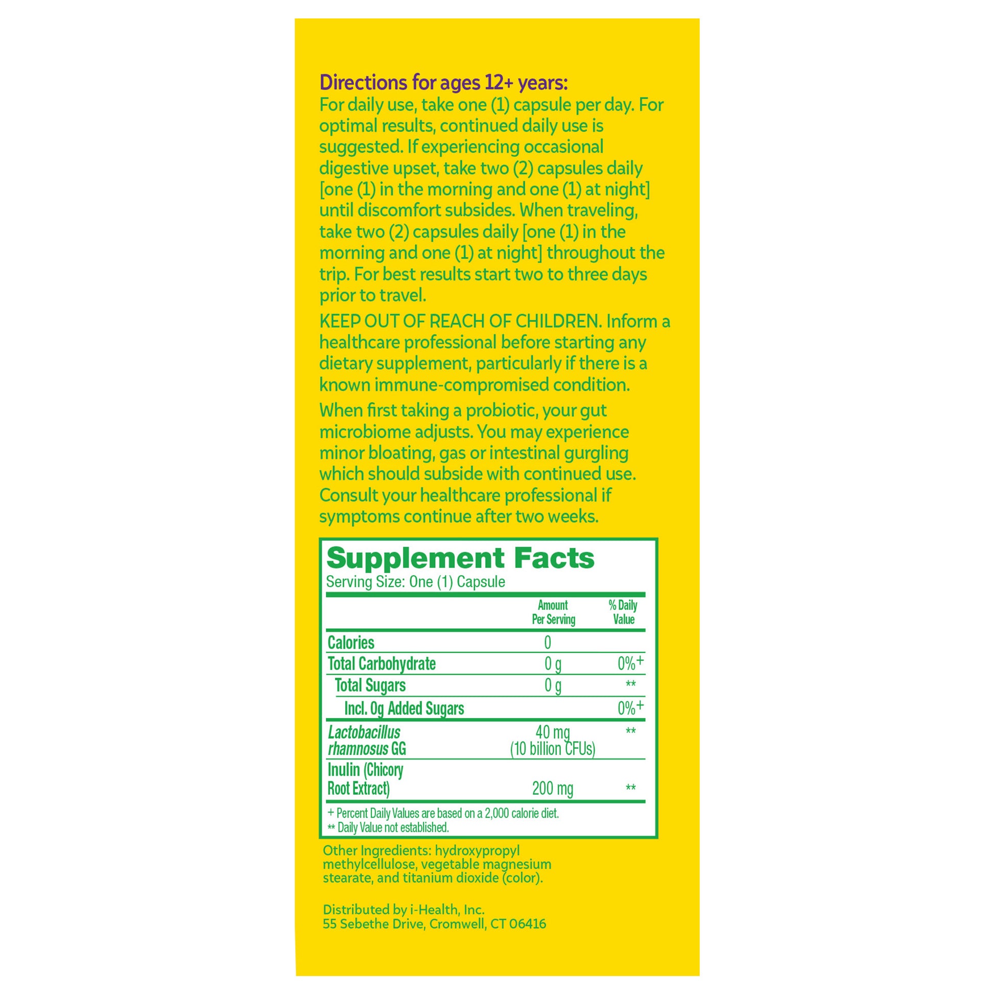 Culturelle Digestive Health Probiotic, 80 Vegetarian Capsules