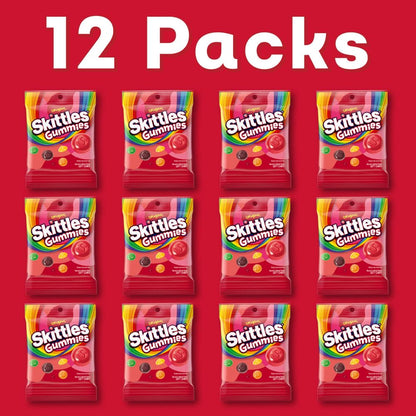 SKITTLES Original Gummy Candy, 5.8 Oz Case of 12