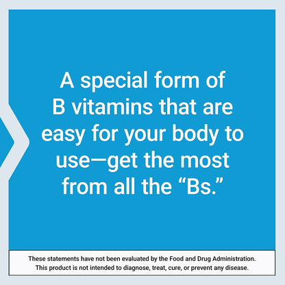 Life Extension Bioactive Complete B-Complex, Heart, Brain and Nerve Support, Healthy Energy, Metabolism, Complete B Complex, 60 Vegetarian Capsules