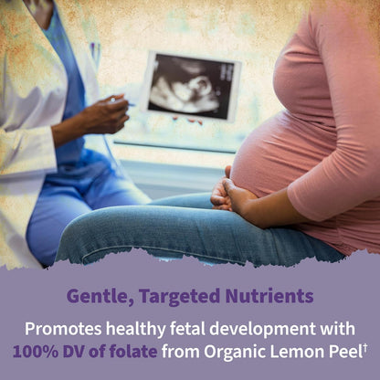 Garden of Life Organics Prenatal Gummies Multivitamin with Vitamin D3, B6, B12, C & Folate for Healthy Fetal Development – Organic, Non-Gmo, Gluten-Free, Vegan, Berry Flavor, 30 Day Supply