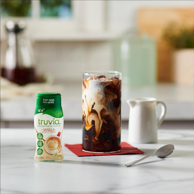 Truvia Zero-Calorie Liquid Sweetener from the Stevia Leaf, 2.7 Fl Oz Bottle, Vanilla Flavor (Pack of 1)