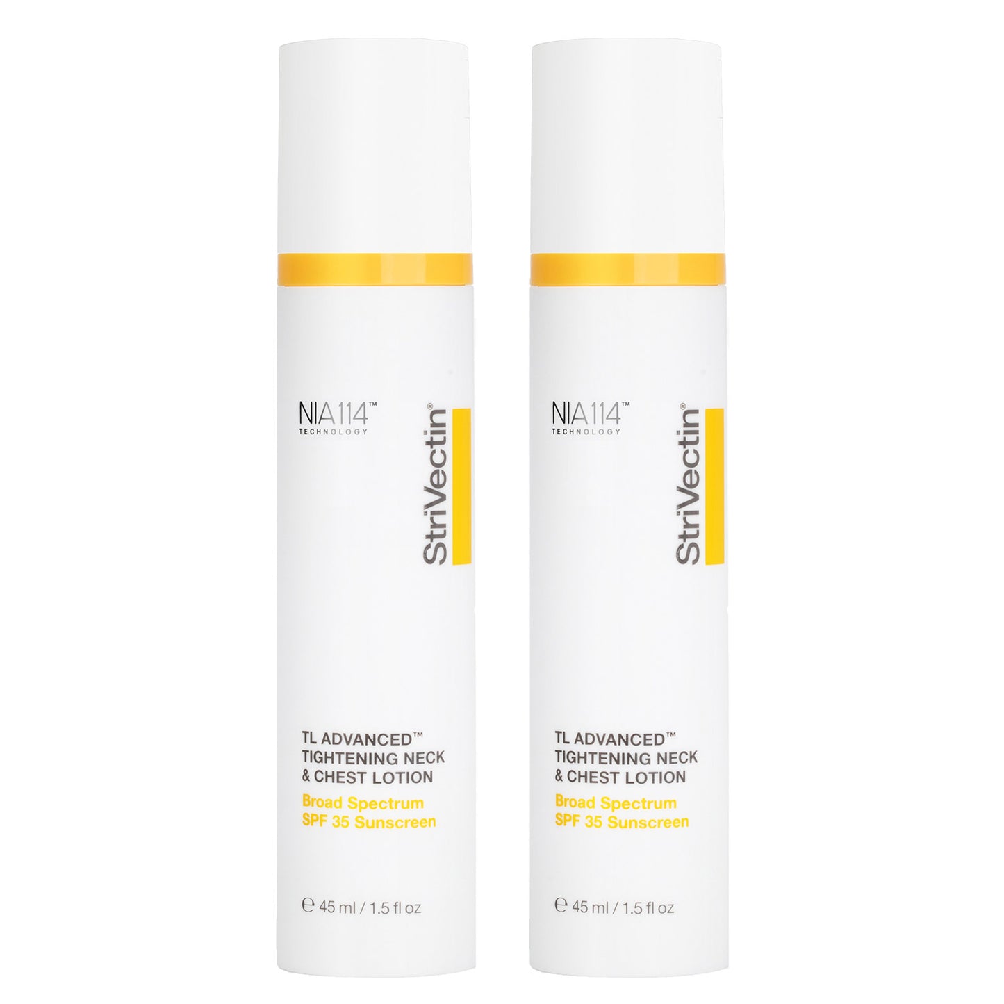 Strivectin TL Advanced Tightening Neck & Chest Lotion, SPF 35, 1.5 Fl Oz, 2-Pack