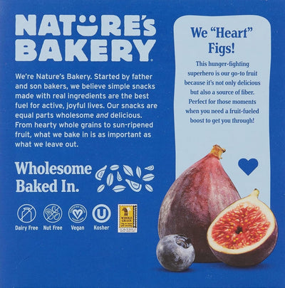 Nature'S Bakery Blueberry Fig Bars, 2 Oz, 6 Ct