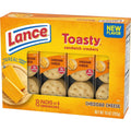 Lance Sandwich Crackers, Toasty Cheddar, 8 Individually Wrapped Packs, 6 Sandwiches Each