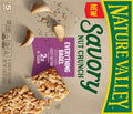 Nature Valley Savory Nut Crunch Bars, Everything Bagel, 0.89 Oz, 5 Bars