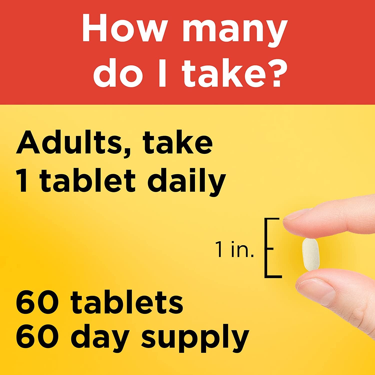 Nature Made Super C, Vitamin C and Zinc with Vitamin D3, Dietary Supplement for Immune Support, 60 Tablets, 60 Day Supply