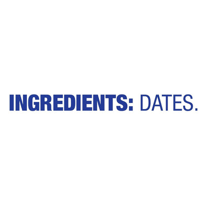 Dole California Whole Pitted Dates, Dried Fruit, Gluten Free Snack, 8 Oz Bag