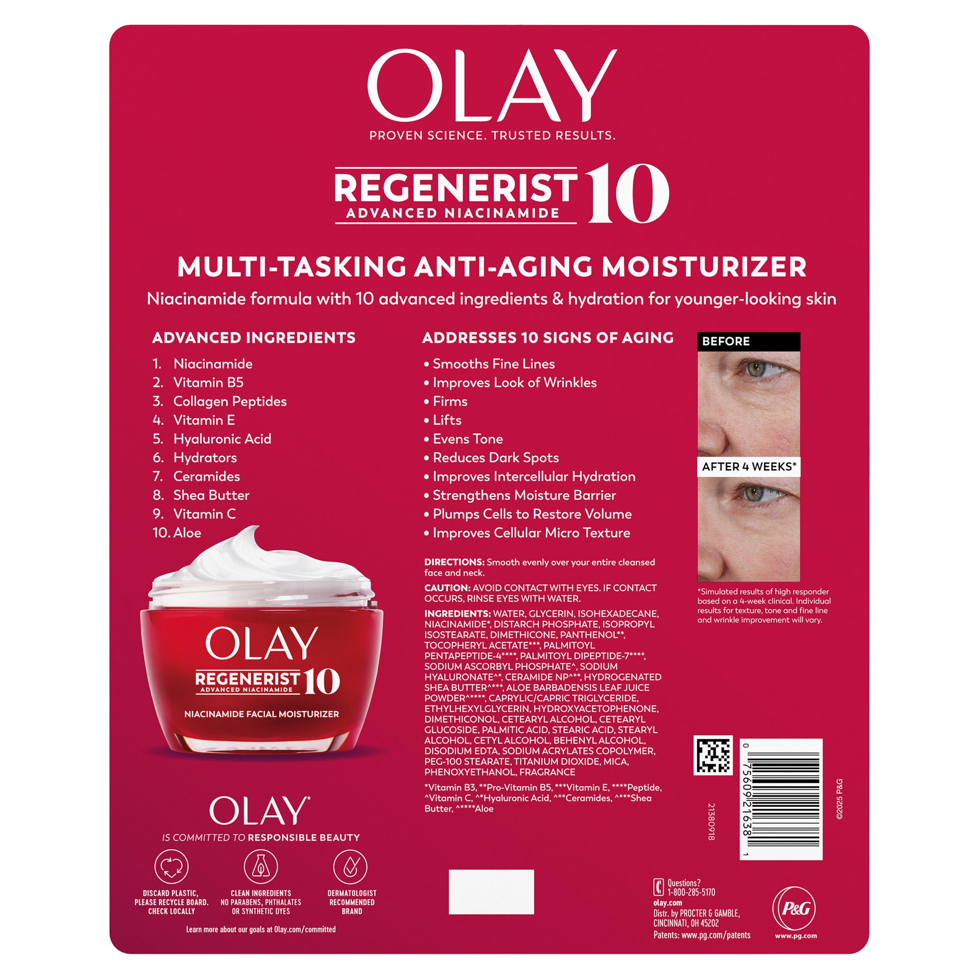 Olay Regenerist 10, 1.7 Oz, 2-Pack
