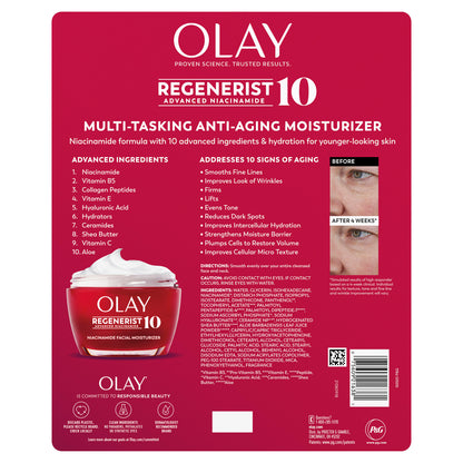 Olay Regenerist 10, 1.7 Oz, 2-Pack