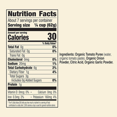 Muir Glen Organic Canned Tomato Sauce, No Salt Added, 15 Oz.