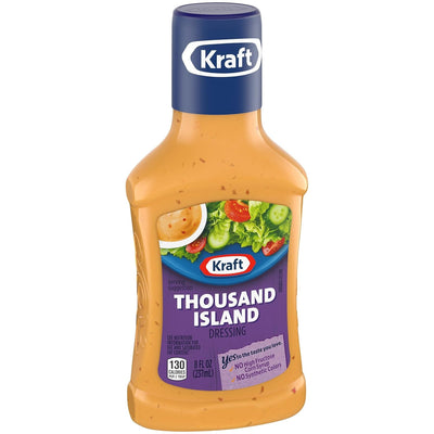 Kraft Dressing, Thousand Island, 8 Oz