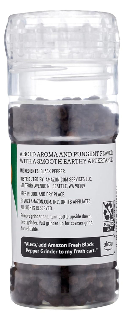 , Black Pepper Grinder, 2.2 Oz